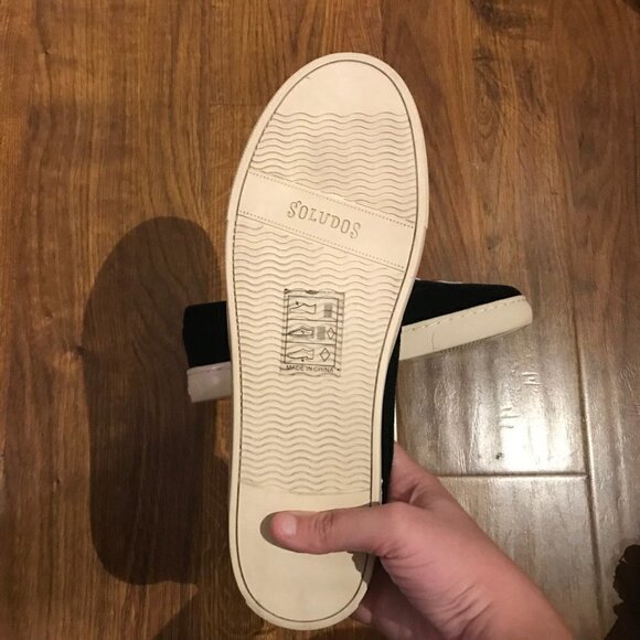 soludos show pony velvet slip ons - Picture 8 of 9